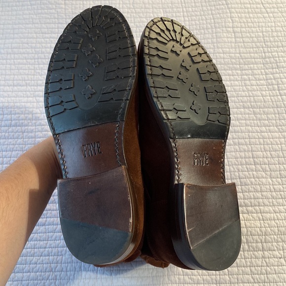 NWT Wmns Frye Natalie Mid Engineer Boots - Picture 2 of 9